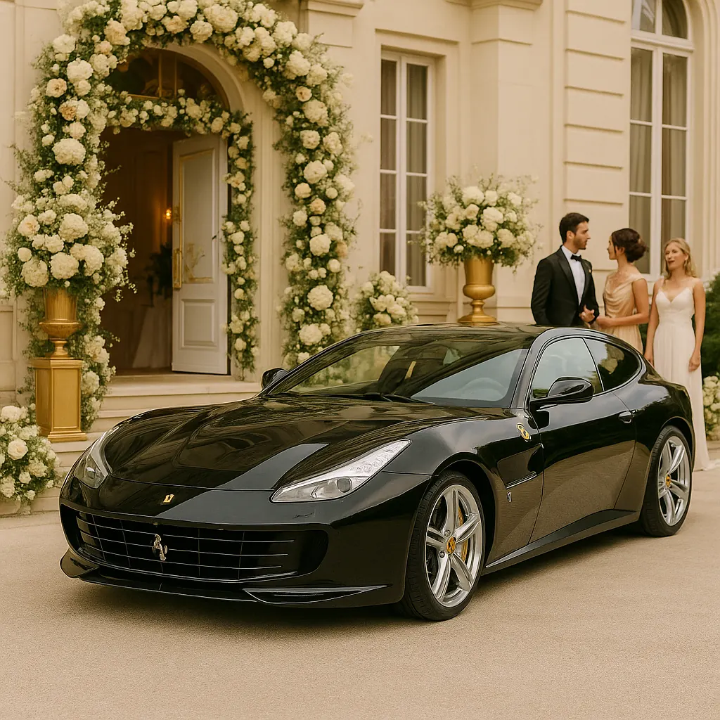 Ferrari GTC4Lusso — véhicule premium Navette Prestige Orléans