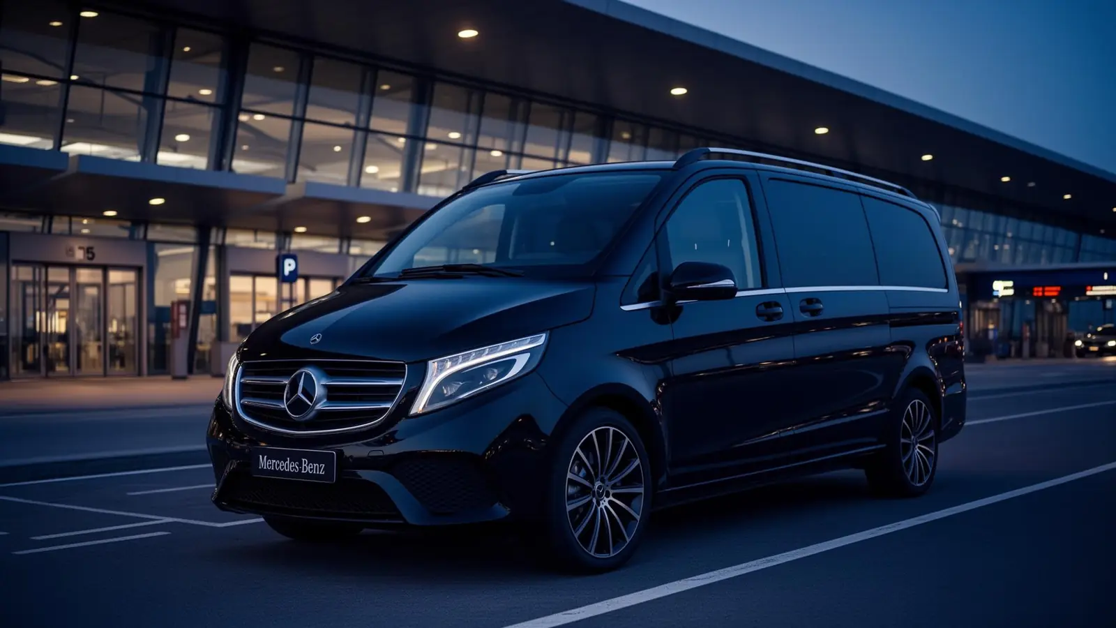 Mercedes-Benz Classe V — navette aéroport Orléans vers CDG et Orly