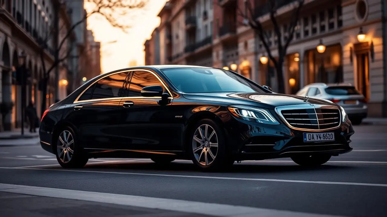 Mercedes-Benz Classe S — véhicule premium Navette Prestige Orléans