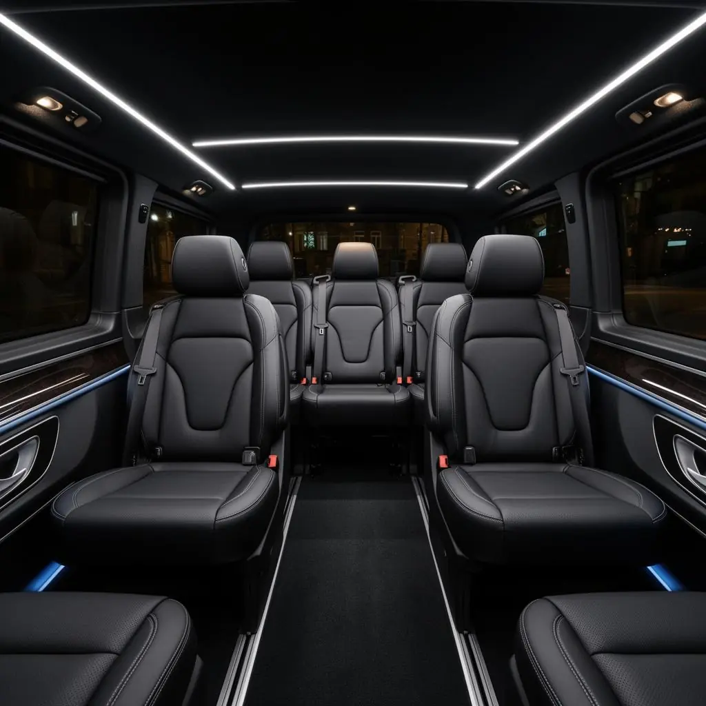 Mercedes-Benz Classe V — véhicule premium Navette Prestige Orléans